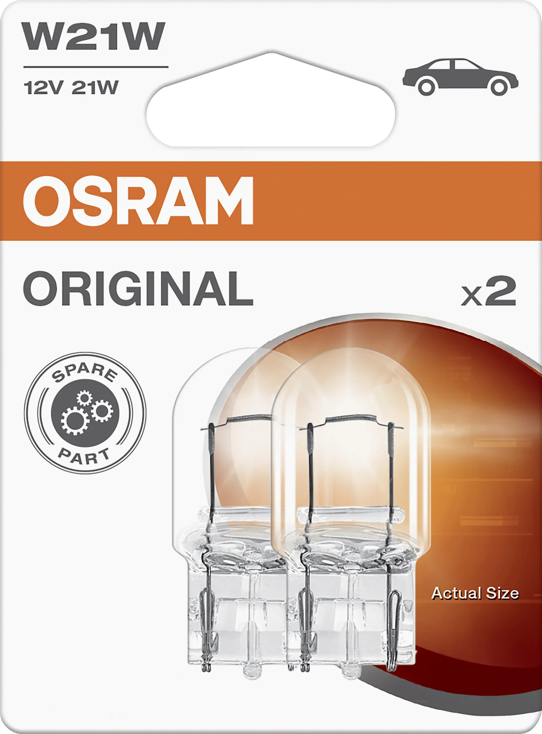 Osram Signallampe W21W Original 2.0 2 Stück