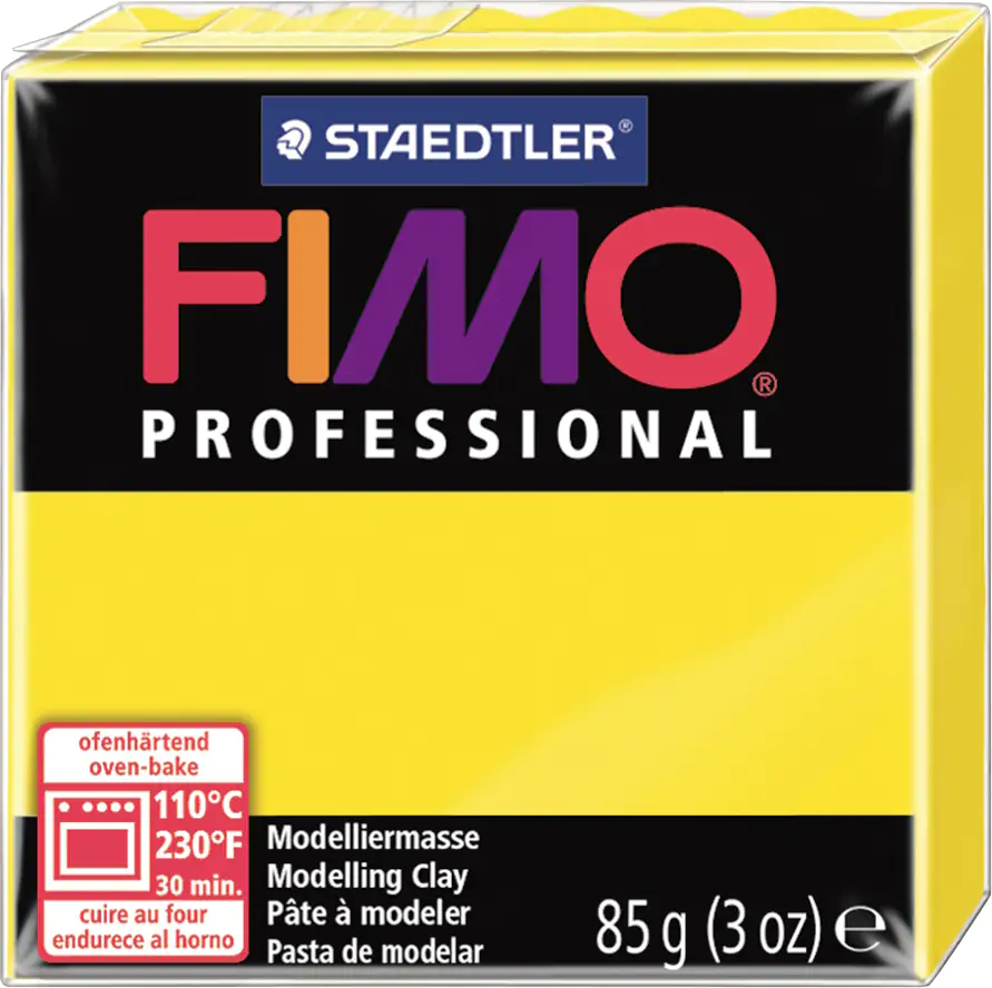 Fimo professional echtgelb 85 g