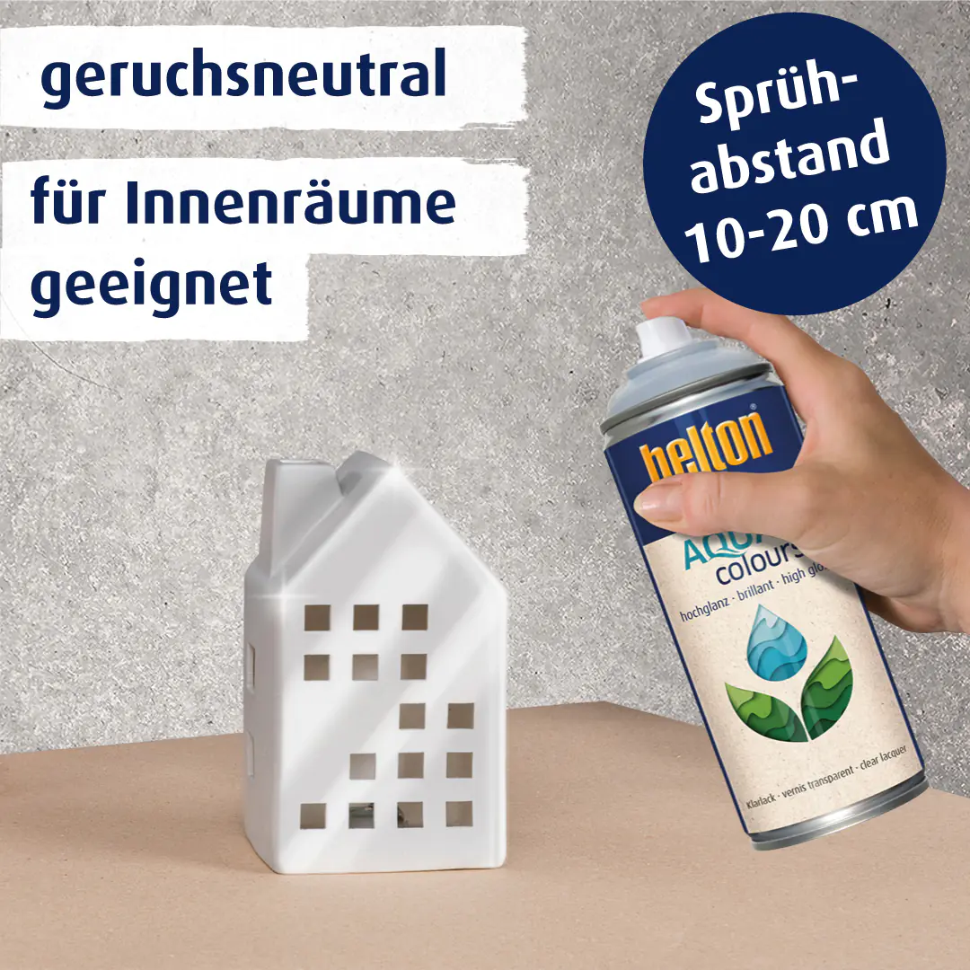 belton free Lackspray AQUAcolours 400 ml Klarlack hochglanz