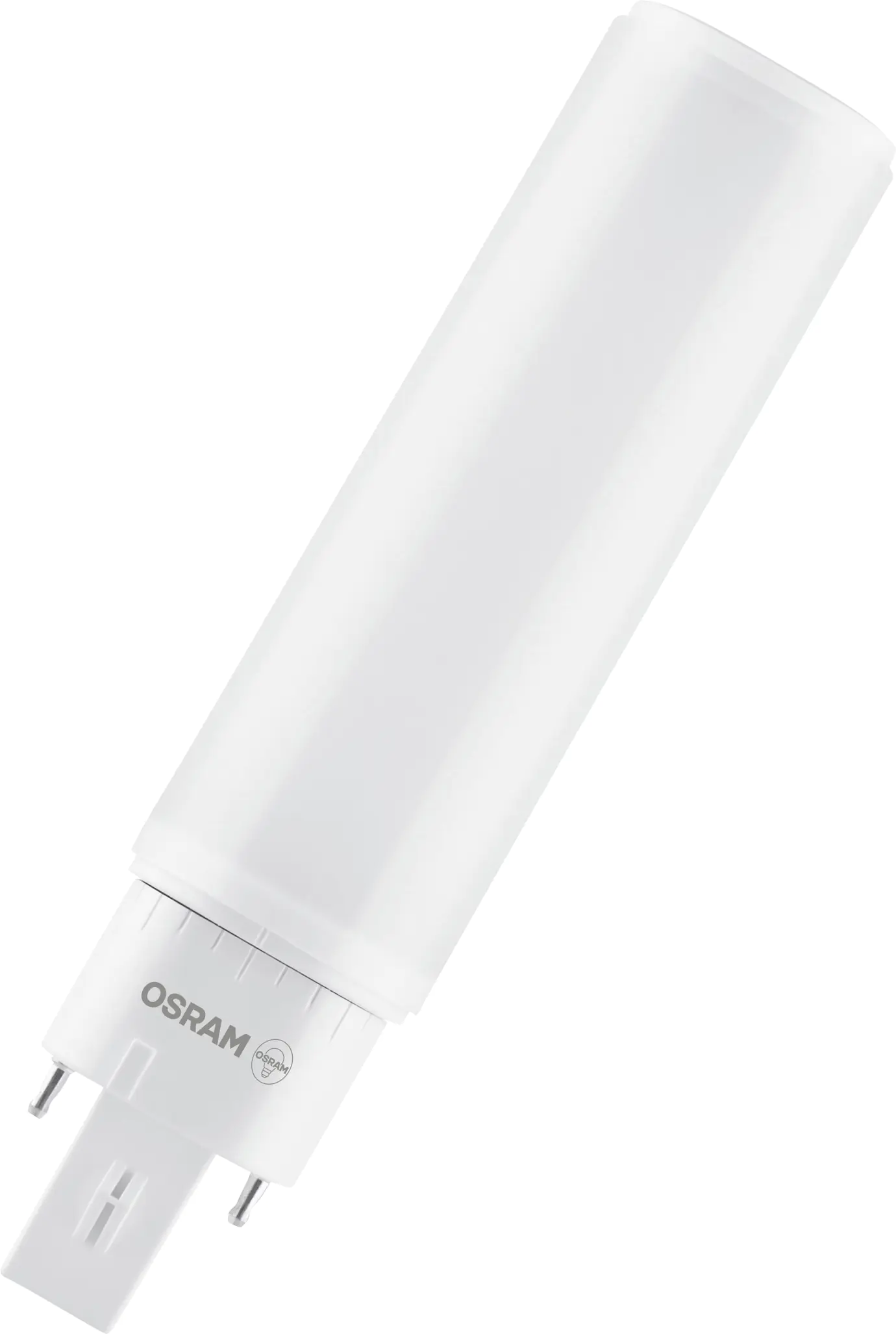 Osram LED Leuchtmittel Dulux D13 G24d-1 6W warmweiß, weiß matt