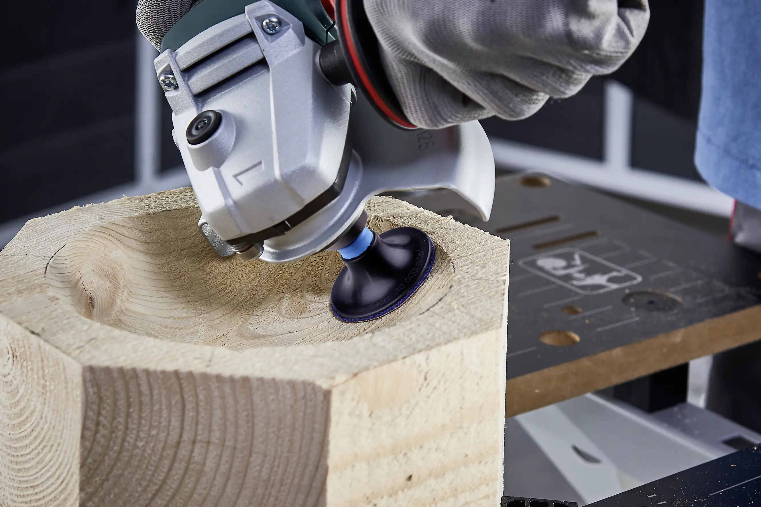 Wolfcraft Schleifaufsätze mit Eindrehdorn 50 mm 8 Stück Wolfcraft Schleifaufsätze mit Eindrehdorn 50 mm 8 Stück