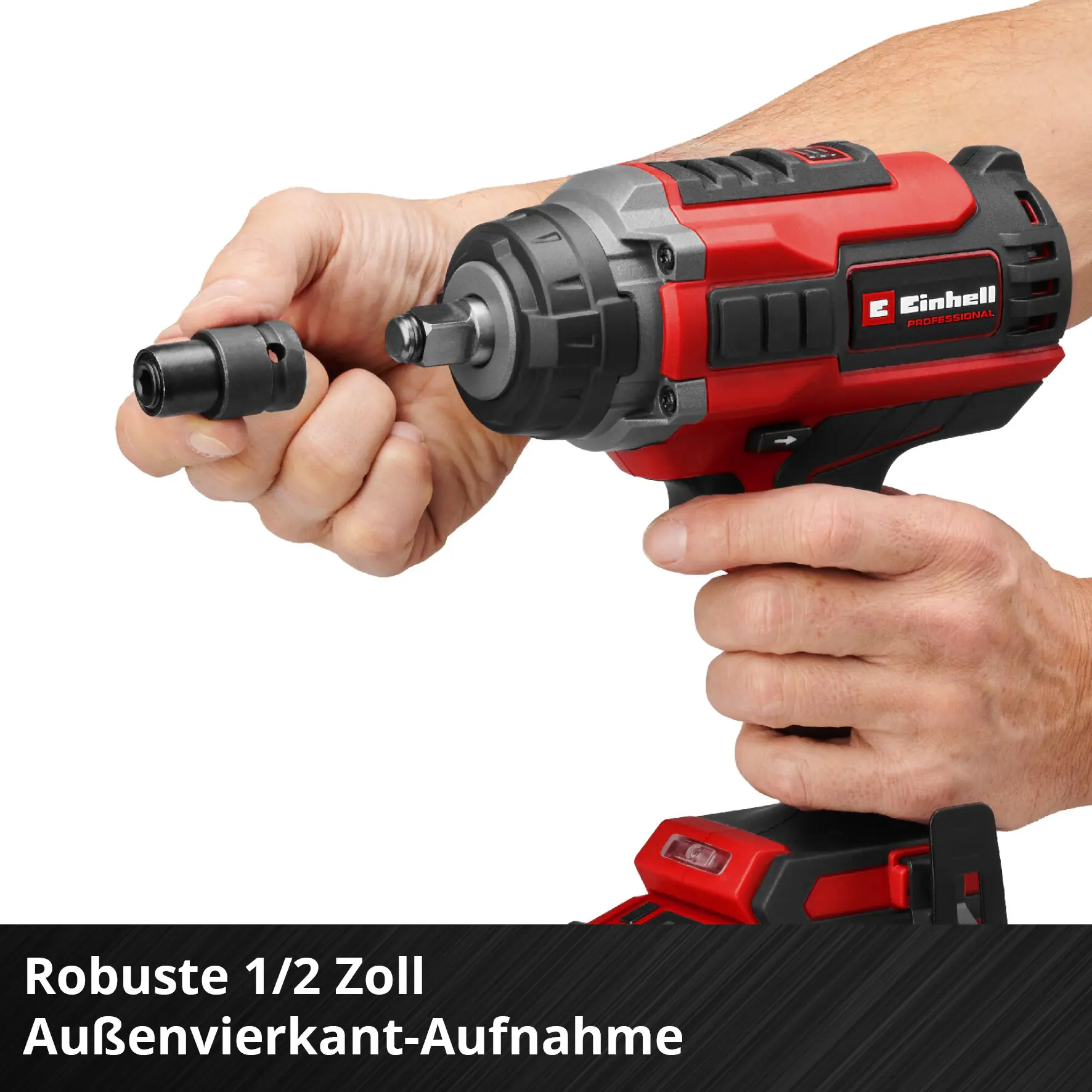 Einhell Professional Akku-Schlagschrauber Impaxxo 18/450 Solo 18 V