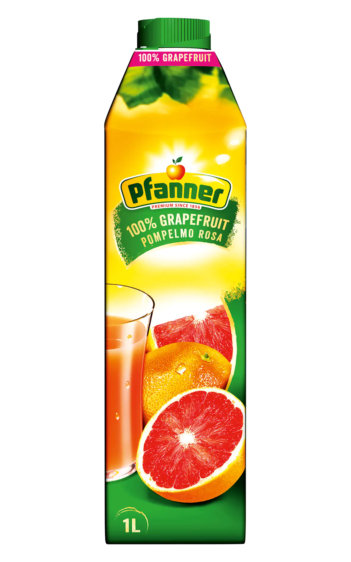Pfanner Pink Grapefruitsaft 100% 1 l