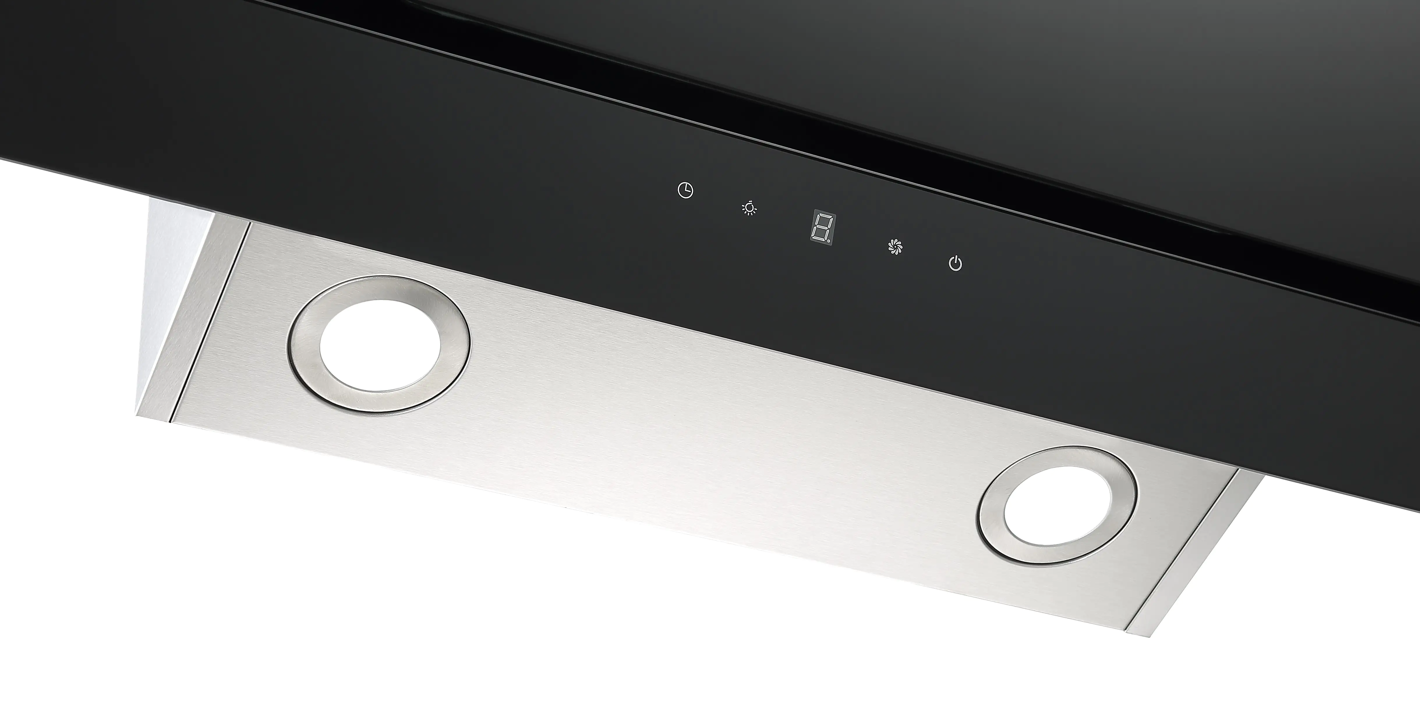 respekta kopffreie Schräghaube 60 cm schwarz CH77060SA EEK: A 60 cm