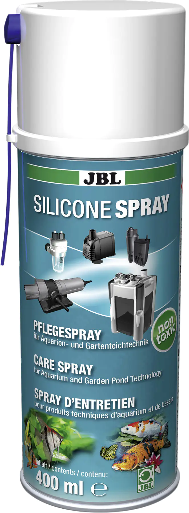 JBL Silicone Spray Pflegespray für Aquarien- und Gartenteichtechnik