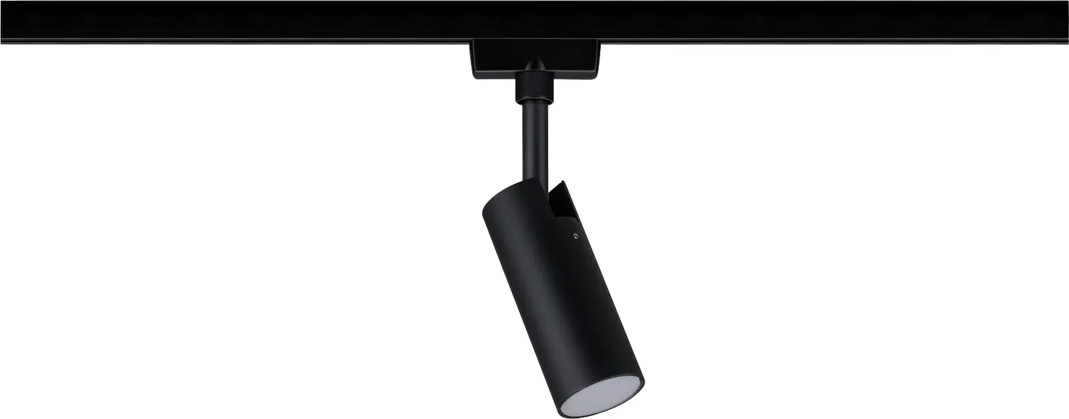 Paulmann URail LED Einzelspot Tubo schwarz matt 4,2 cm 4,5 W