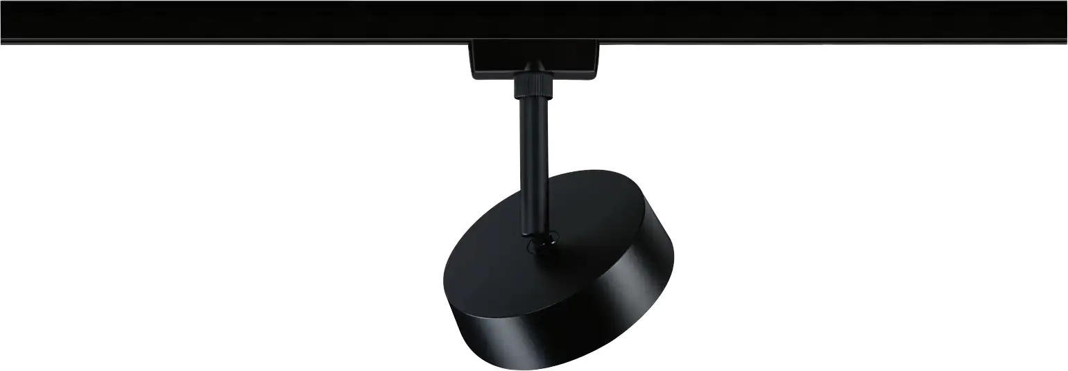 Paulmann URail LED Einzelspot Circle schwarz matt 9,8 x 15,4 cm warmweiß Paulmann URail LED Einzelspot Circle schwarz matt 9,8 x 15,4 cm warmweiß
