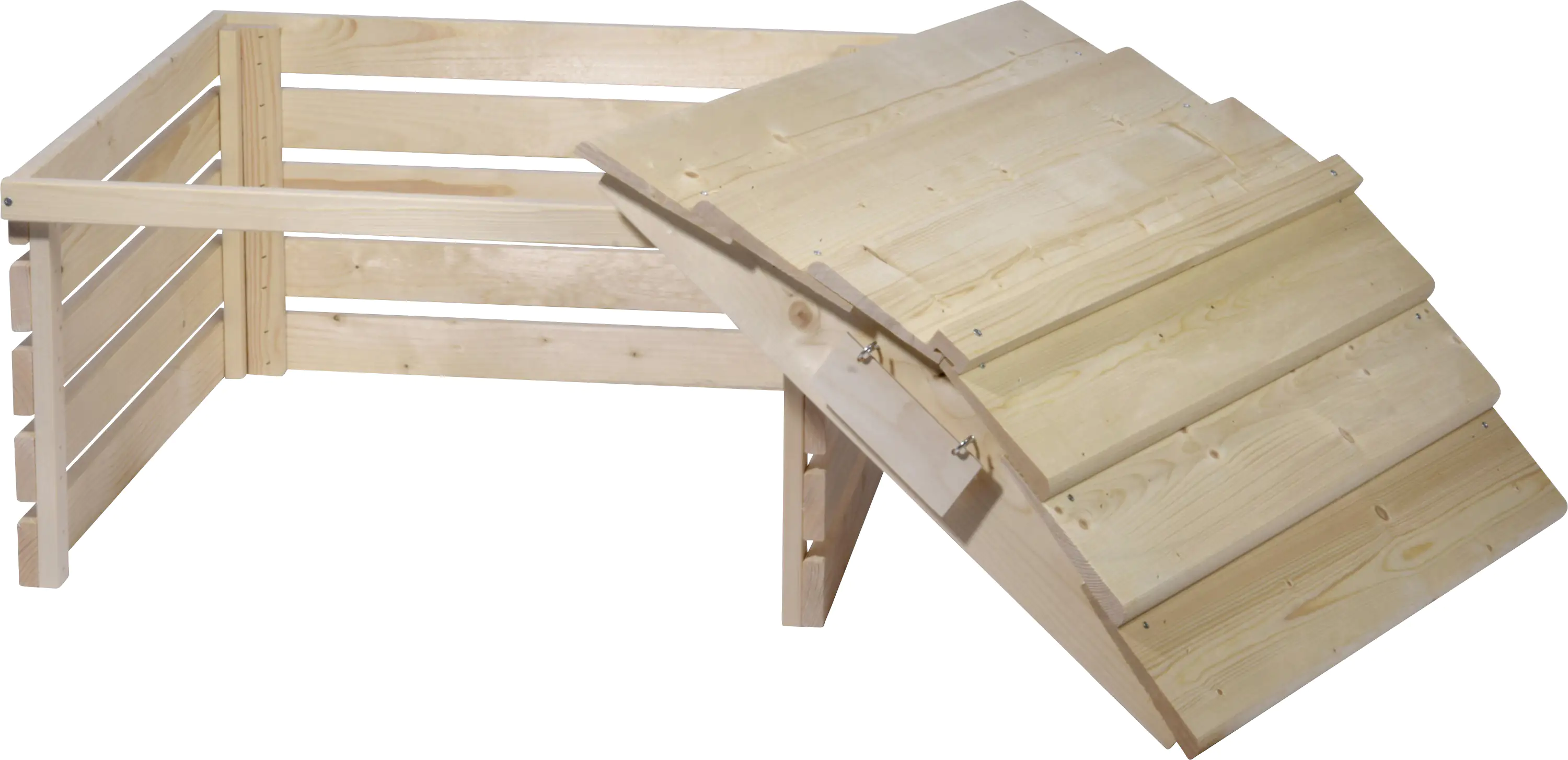 Dobar Mähroboter-Garage mit Schild natur 78,5 x 74 x 52,5 cm Dobar Mähroboter-Garage mit Schild natur 78,5 x 74 x 52,5 cm