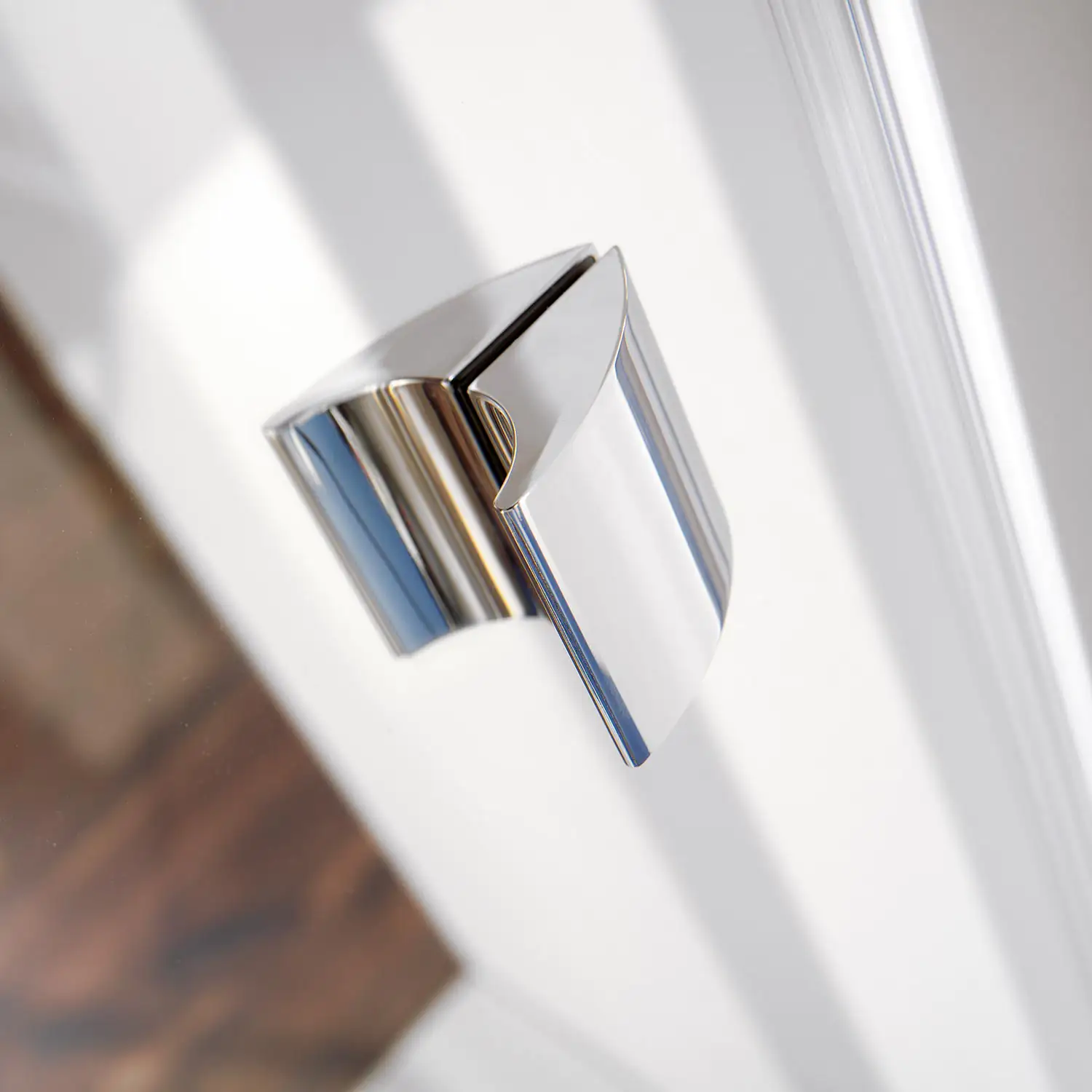 4053758114457_1 Breuer Espira Runddusche 80x80 4-teilig, Alu silber matt, Klarglas hell