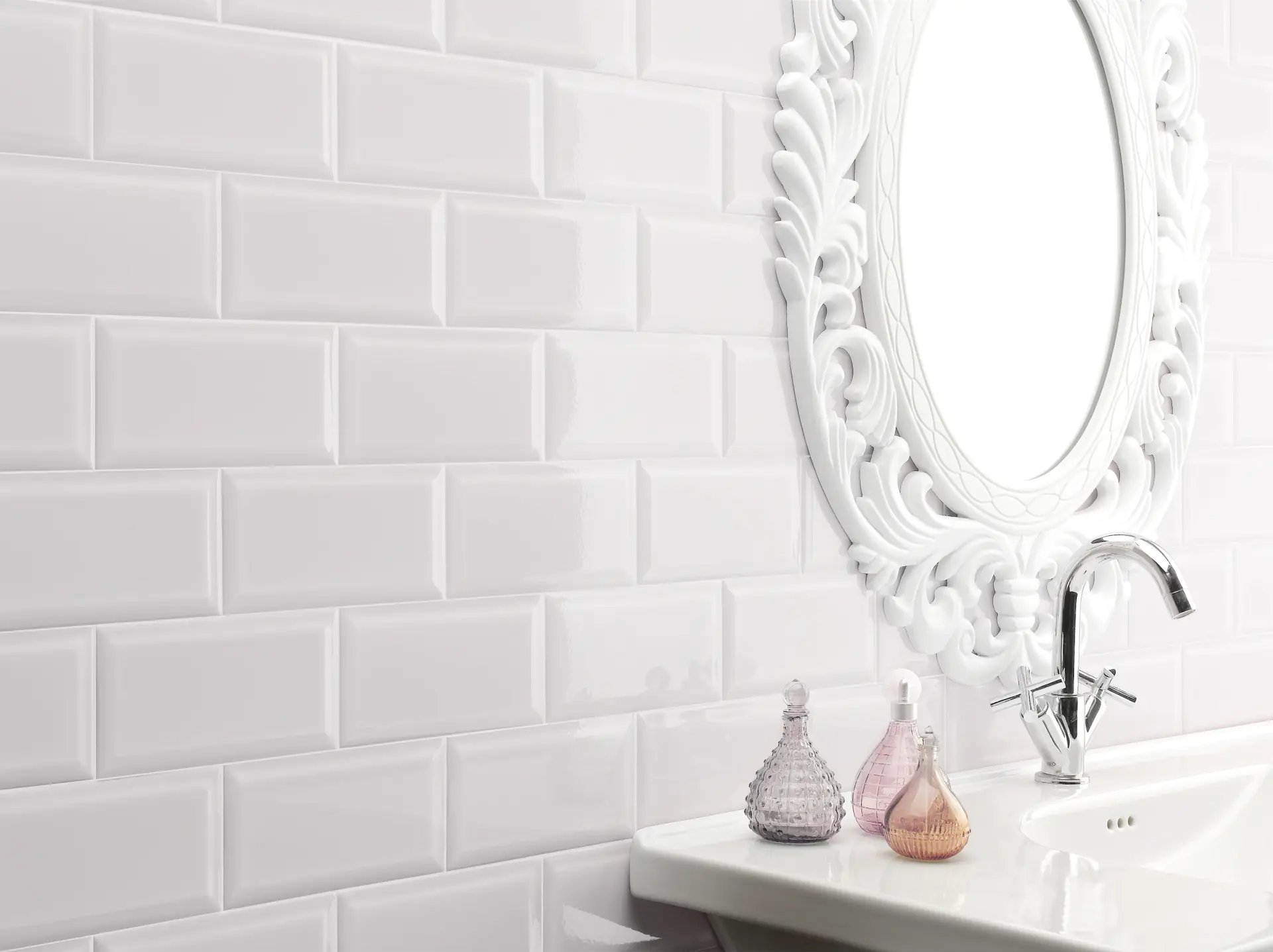 Wandfliese Metro 10 x 20 cm weiß Wandfliese Metro 10 x 20 cm weiß