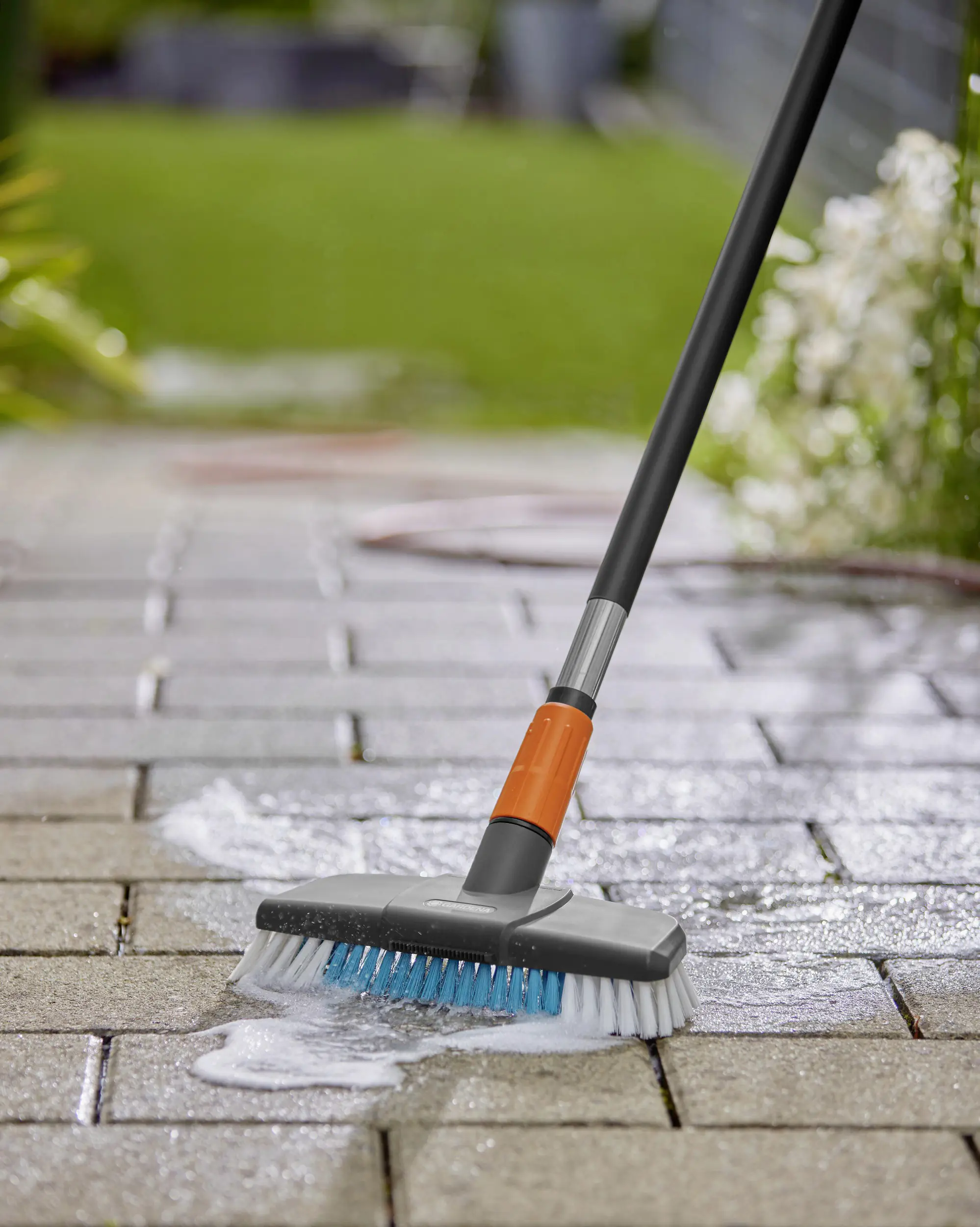 Gardena Cleansystem Stielbürste hard 28,8 cm