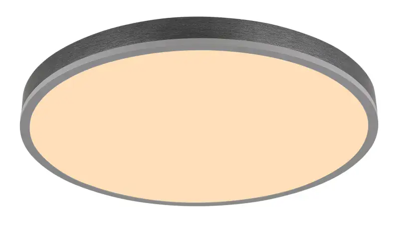 Globo Deckenleuchte Doro 60 x 8,5 cm Ø x H silber CCT