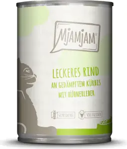 MjAMjAM - leckeres Rind an gedämpftem Kürbis 400 g 400g