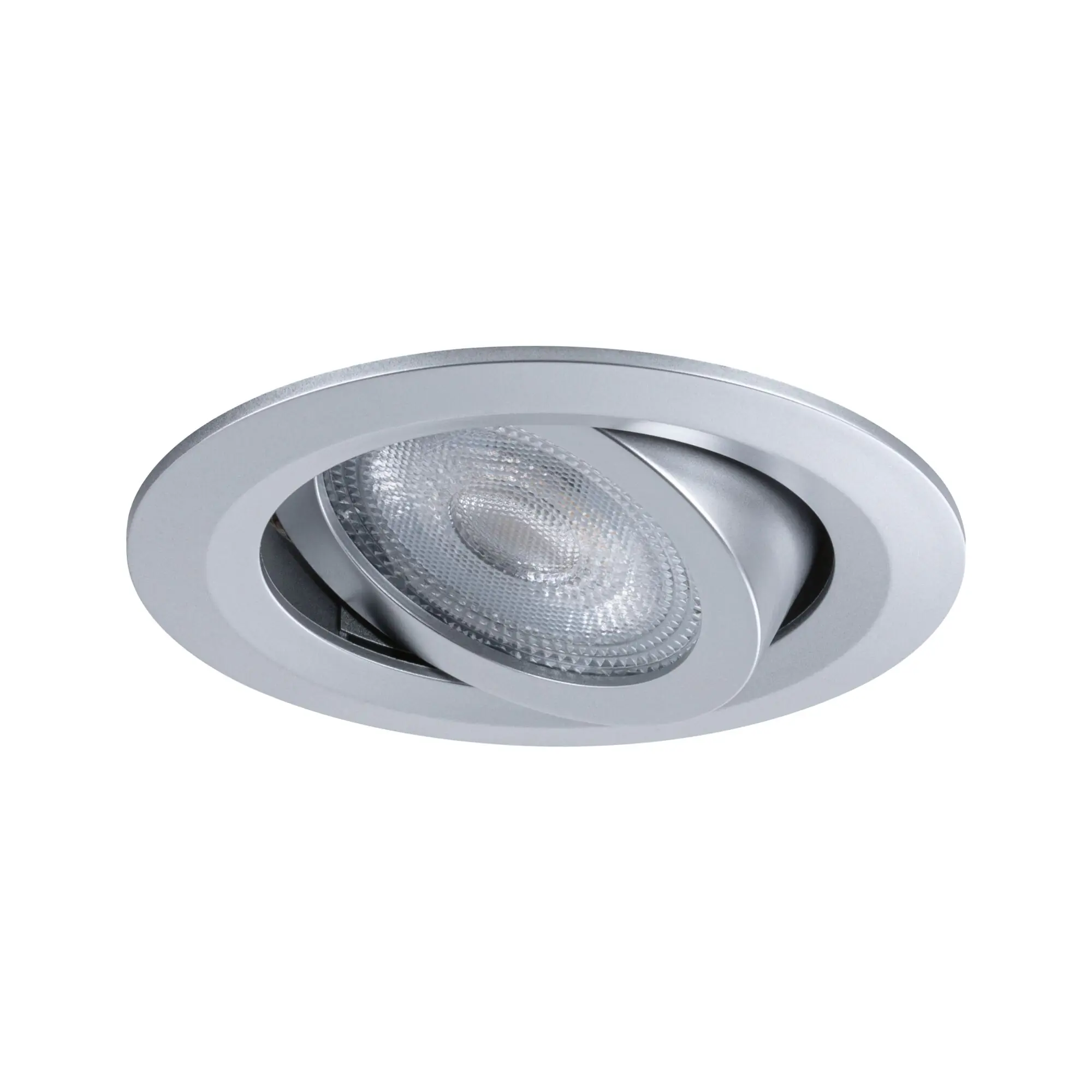 Paulmann LED-Einbauleuchte Fixed 3er Set 570 lm Ø 8,2 cm warmweiß Chrom matt