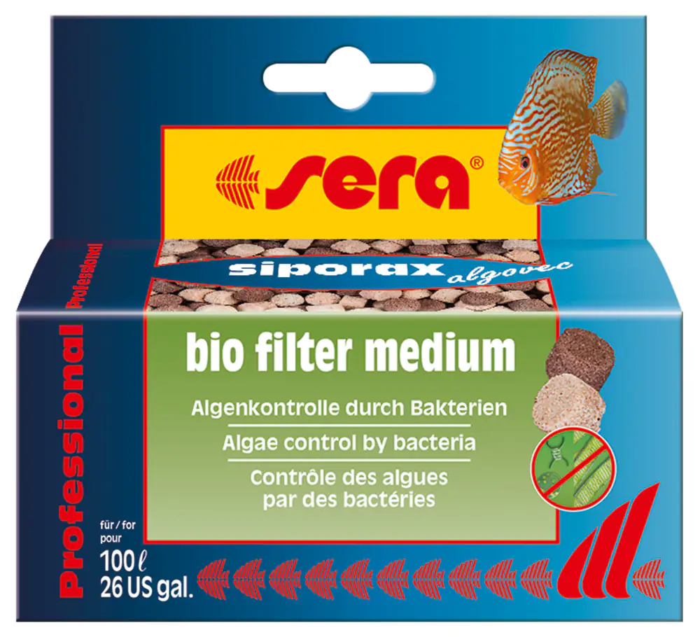 Sera Aquariumfiltermedium siporax algovec Professional 35 g