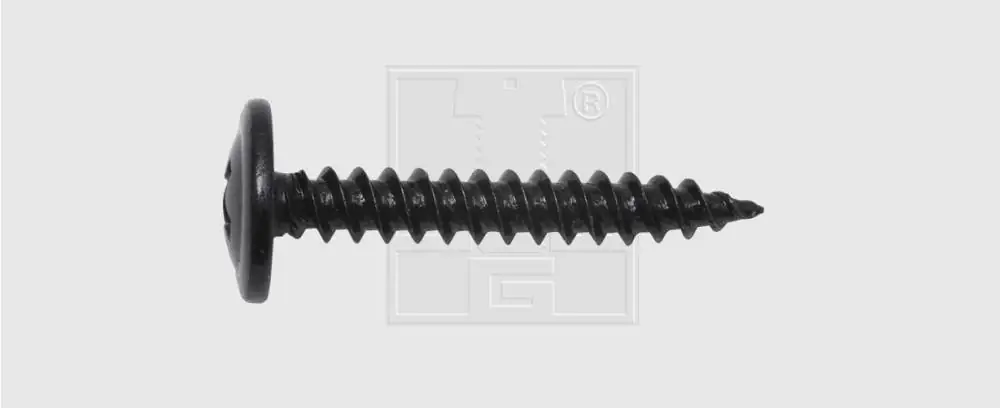 SWG Blechschraube mit Bund 3,5x16mm 10 Stück, schwarz SWG Blechschraube mit Bund 3,5x16mm 10 Stück, schwarz