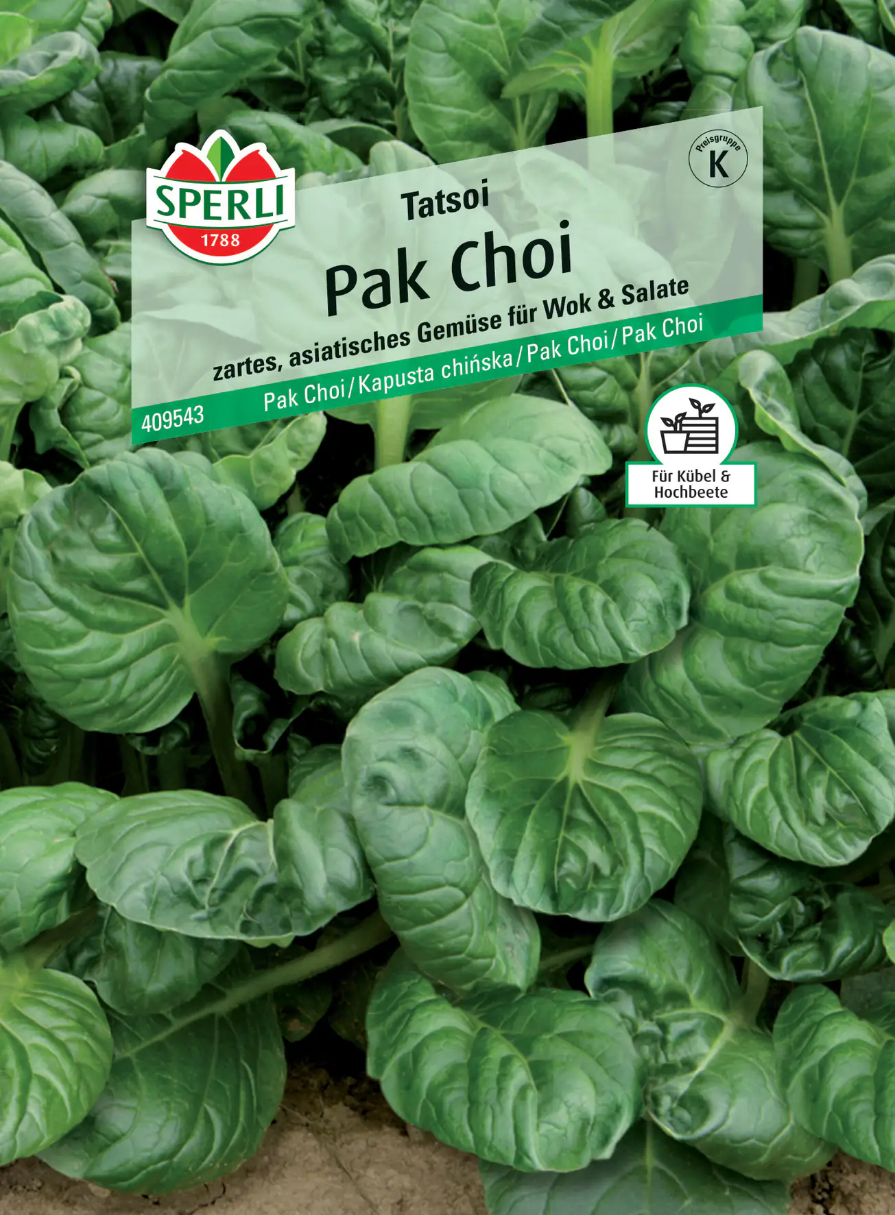 Sperli Pak Choi Tatsoi