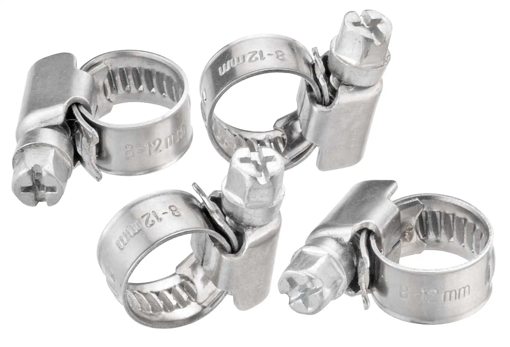 Cornat Schlauchschellen Ø 8 - 12 mm (1/4") x 9 mm, 4 Stück