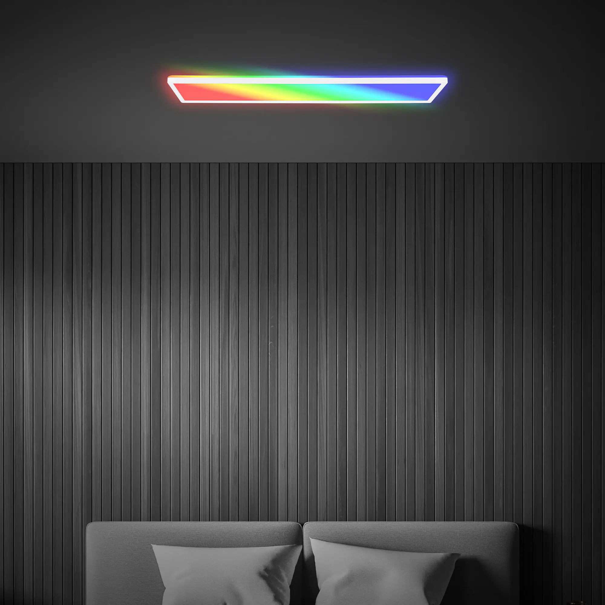 Briloner LED Panel Tava 36W weiß 98x20x3 cm dimmbar RGB Briloner LED Panel Tava 36W weiß 98x20x3 cm dimmbar RGB