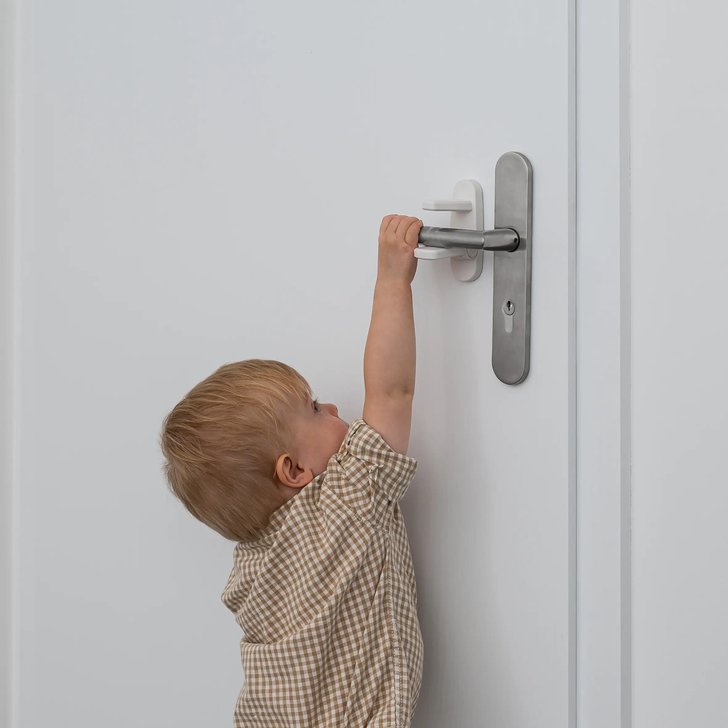 reer Türgriff-Stopp Kunststoff weiß