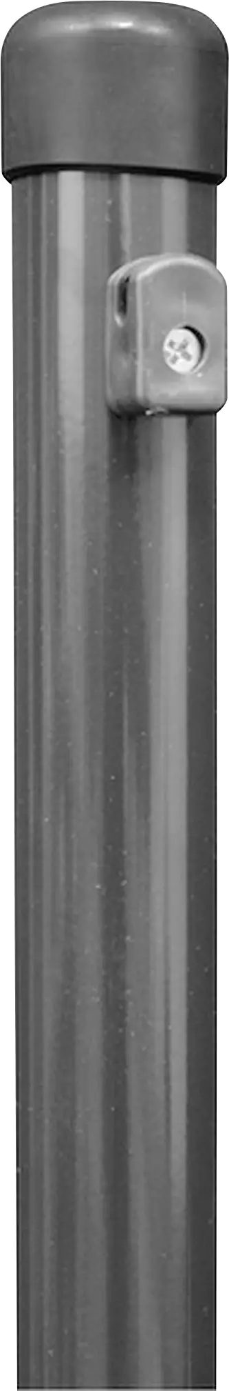 Alberts Zaunpfosten für Maschendrahtzaun 150 cm Ø 34 mm anthrazit