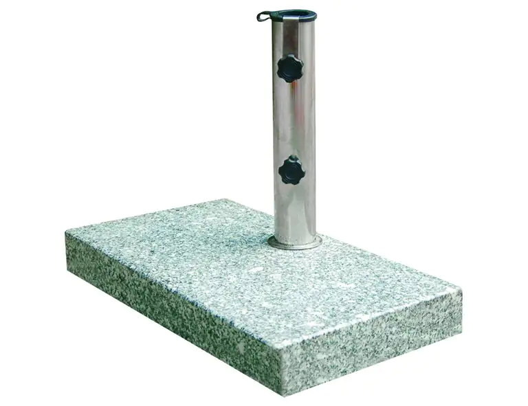 Siena Garden Granitständer Balkon eckig 25 kg, eckig