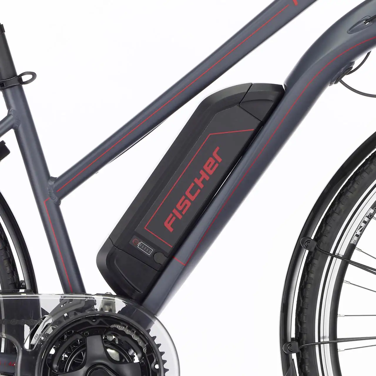 Fischer E-Bike Trekking ETD 1806 28 Zoll 24-Gang 422 Wh grau 61727 Fischer E-Bike Trekking ETD 1806 28 Zoll 24-Gang 422 Wh grau 61727