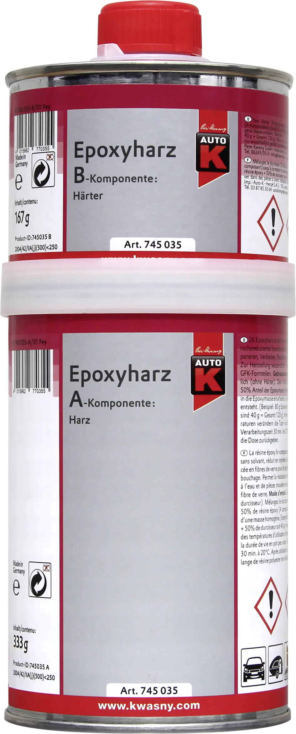 Auto-K Epoxyharz 500g Auto-K Epoxyharz 500g