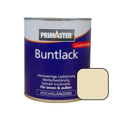 Primaster Buntlack RAL 1015 375 ml hellelfenbein hochglänzend