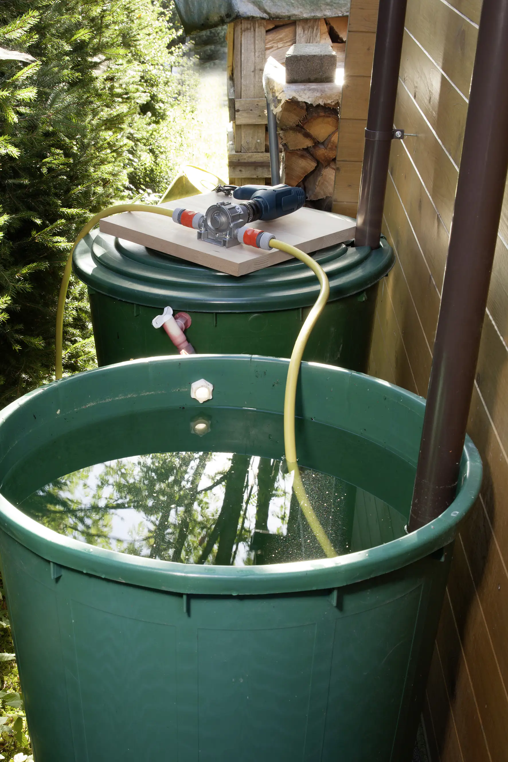 Wolfcraft Bohrmaschinen-Pumpe 3000 l/h Metallgehäuse Wolfcraft Bohrmaschinen-Pumpe 3000 l/h Metallgehäuse