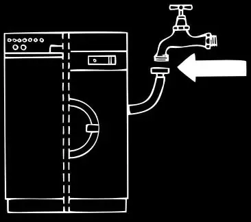 Cornat PVC-Dichtung mit Sieb für einen Maschinenzulauf