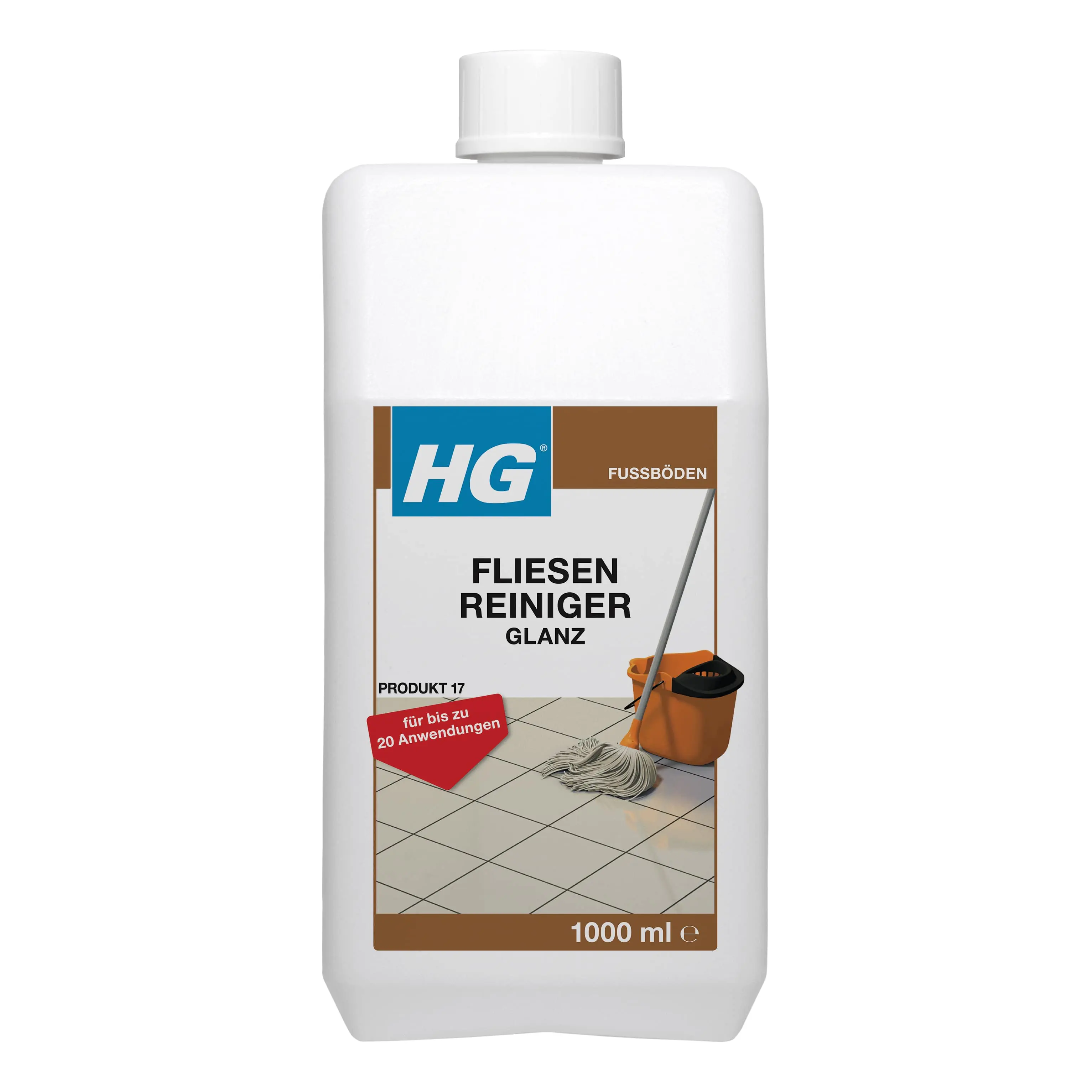 HG Fliesenreiniger Glanz 1 L HG Fliesenreiniger Glanz 1 L
