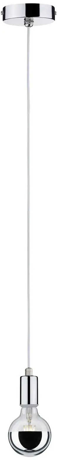 Paulmann Pendelleuchte Larus chrom Ø 11 cm E 27, max. 60 W, dimmbar