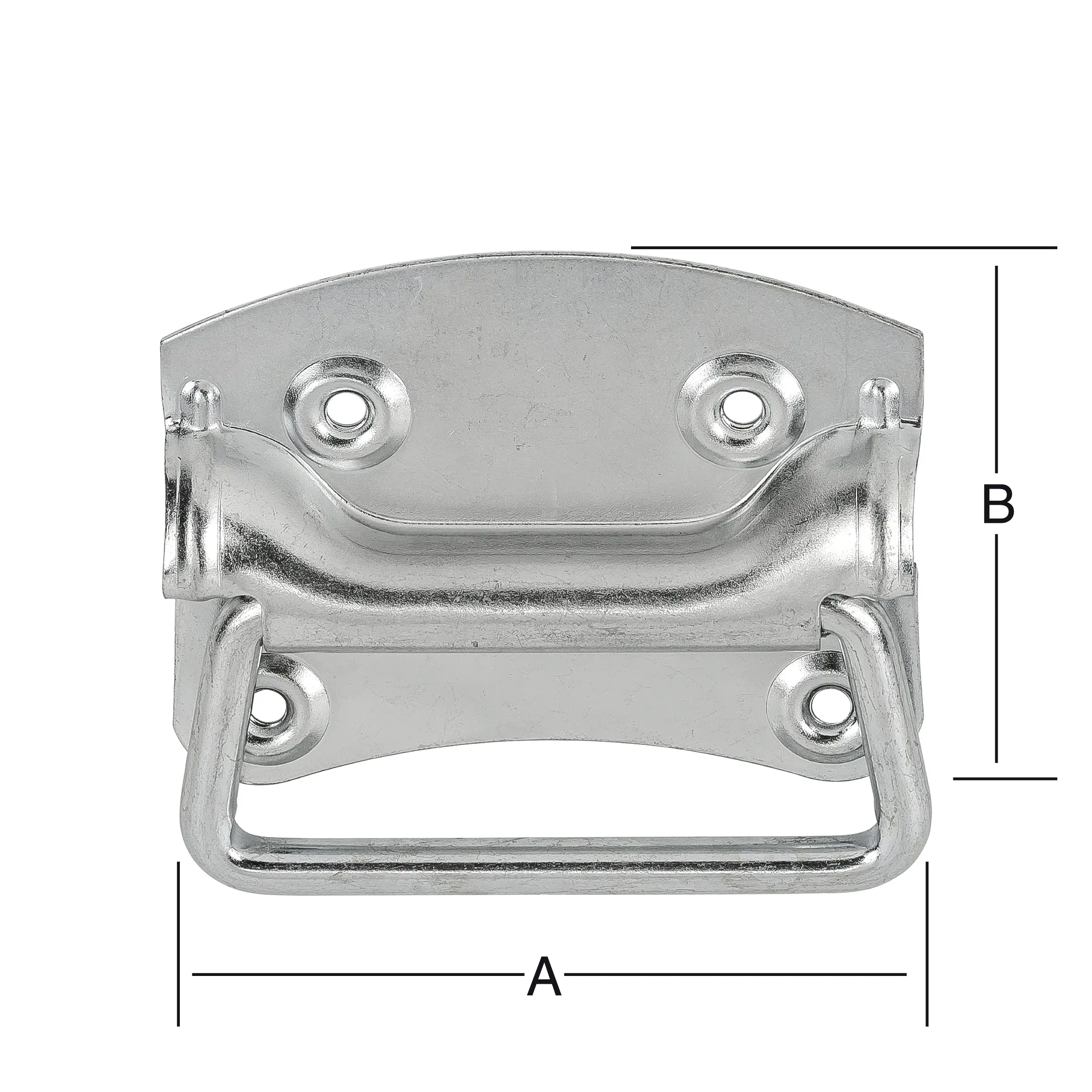 Vormann Kistengriffe verzinkt 120 x 95 mm