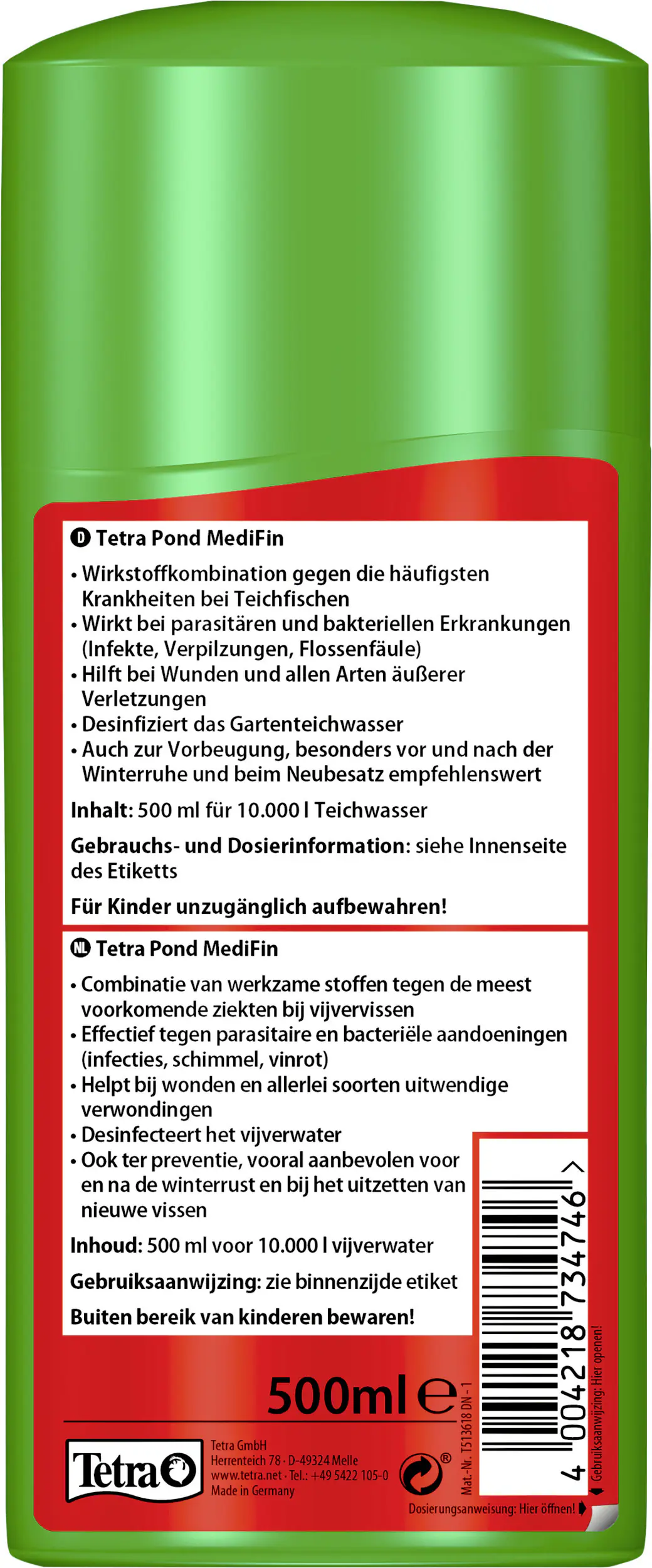 Tetra Arzneimittel Pond MediFin 500 ml