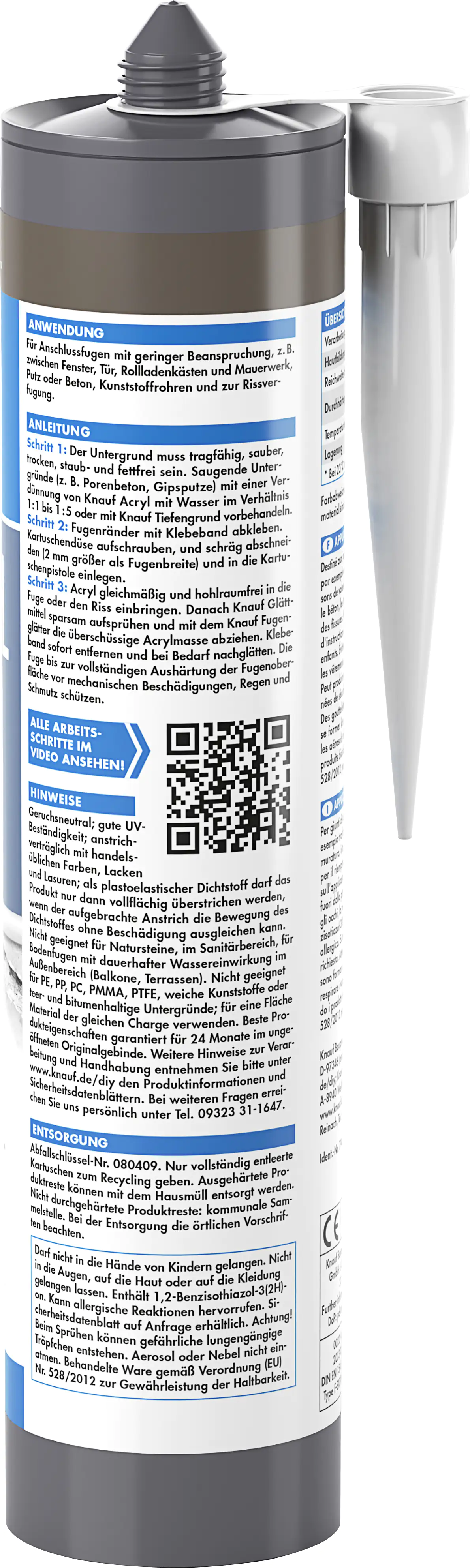 Knauf Acryl braun 300 ml Knauf Acryl braun 300 ml