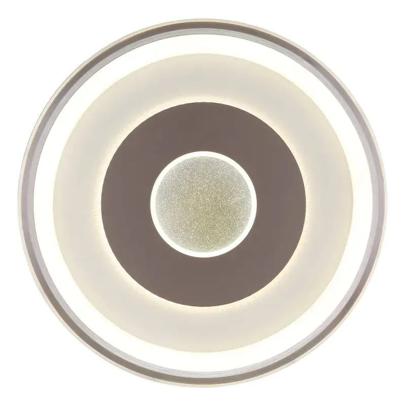 Globo Deckenleuchte Williamson 49 x 7 cm (Ø x H) weiß matt warmweiß-kaltweiß