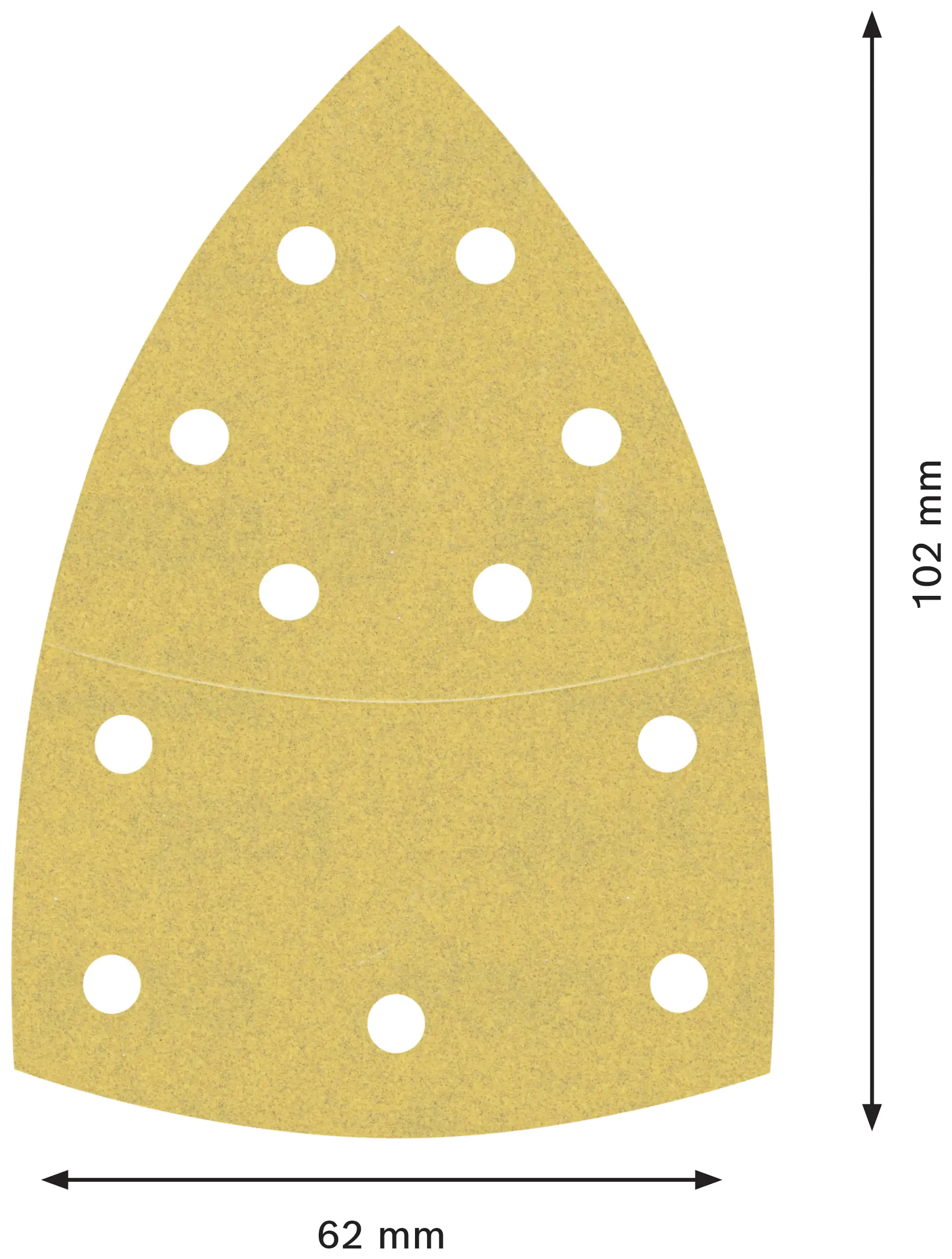 Bosch Expert Schleifpapier C470 102 x 62 mm G 180 10 Stück Bosch Expert Schleifpapier C470 102 x 62 mm G 180 10 Stück