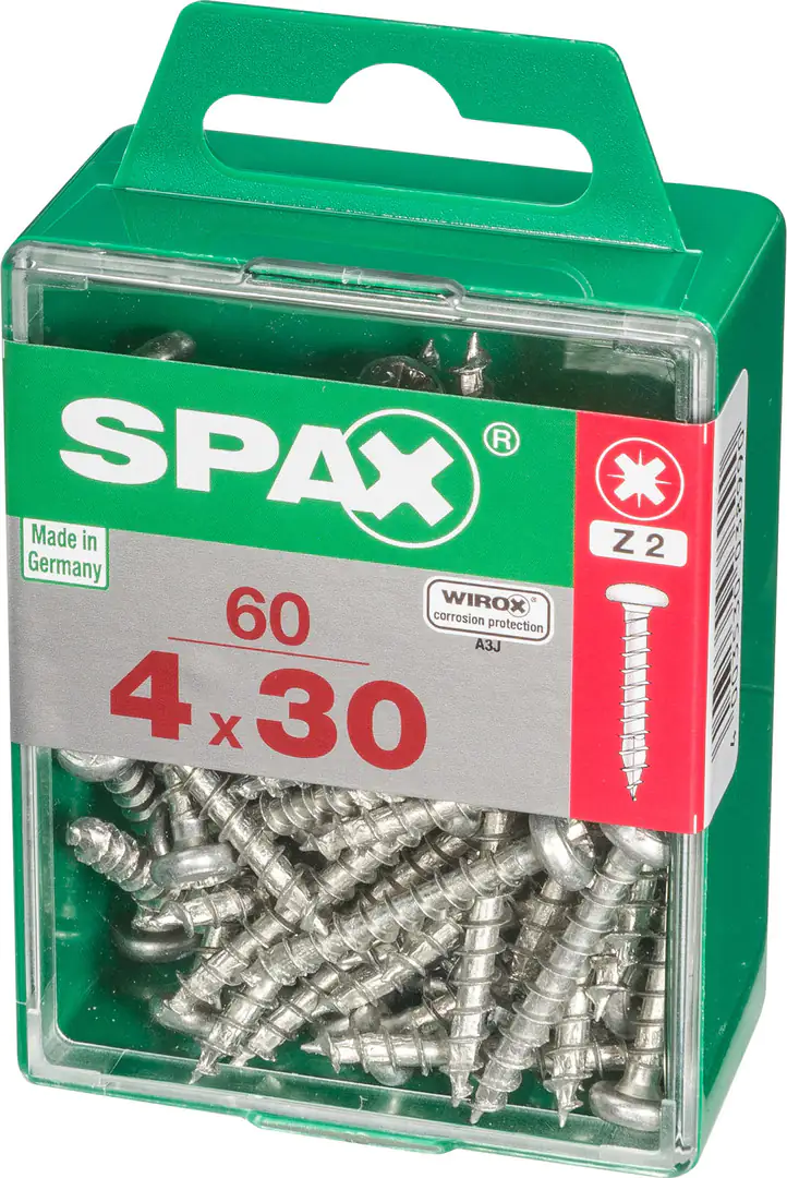 Spax Universalschrauben 4.0 x 30 mm TX 20 - 60 Stk.
