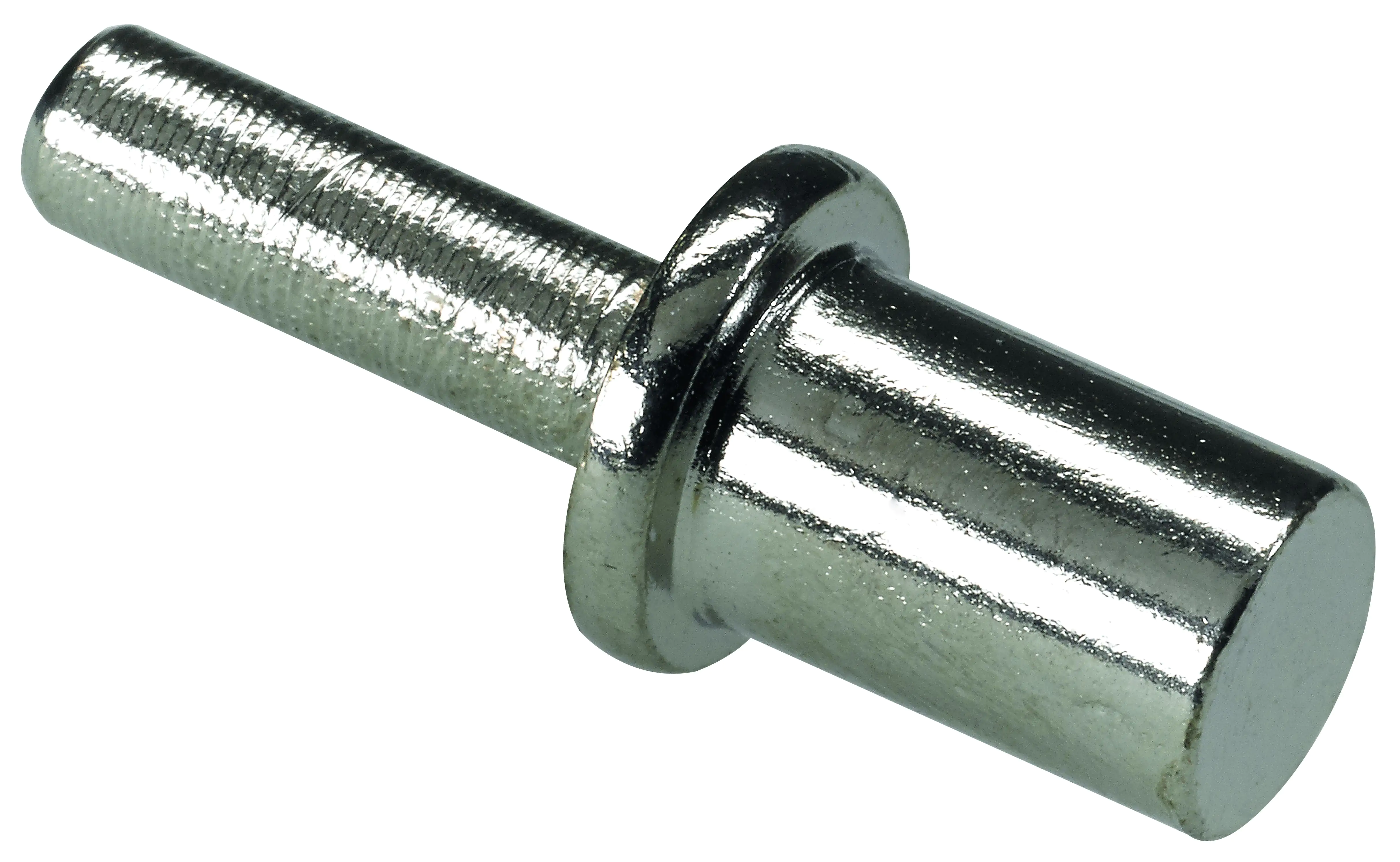 Hettich Steckbodenträger Stahl, vernickelt, Ø5 mm, 1 Stück