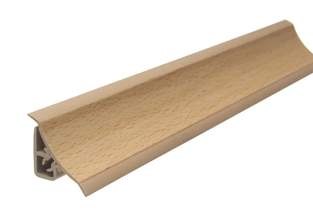 Primo Wandanschlussleiste 260 cm, 23 x 25 mm, Buche hell