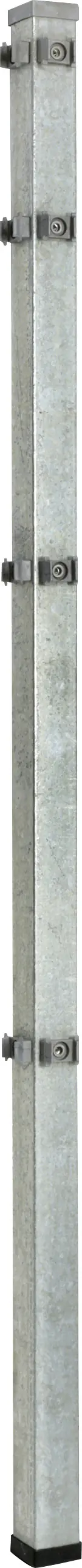 Floraworld Zauneckpfosten Comfort 180 x 6 x 6 cm feuerverzinkt