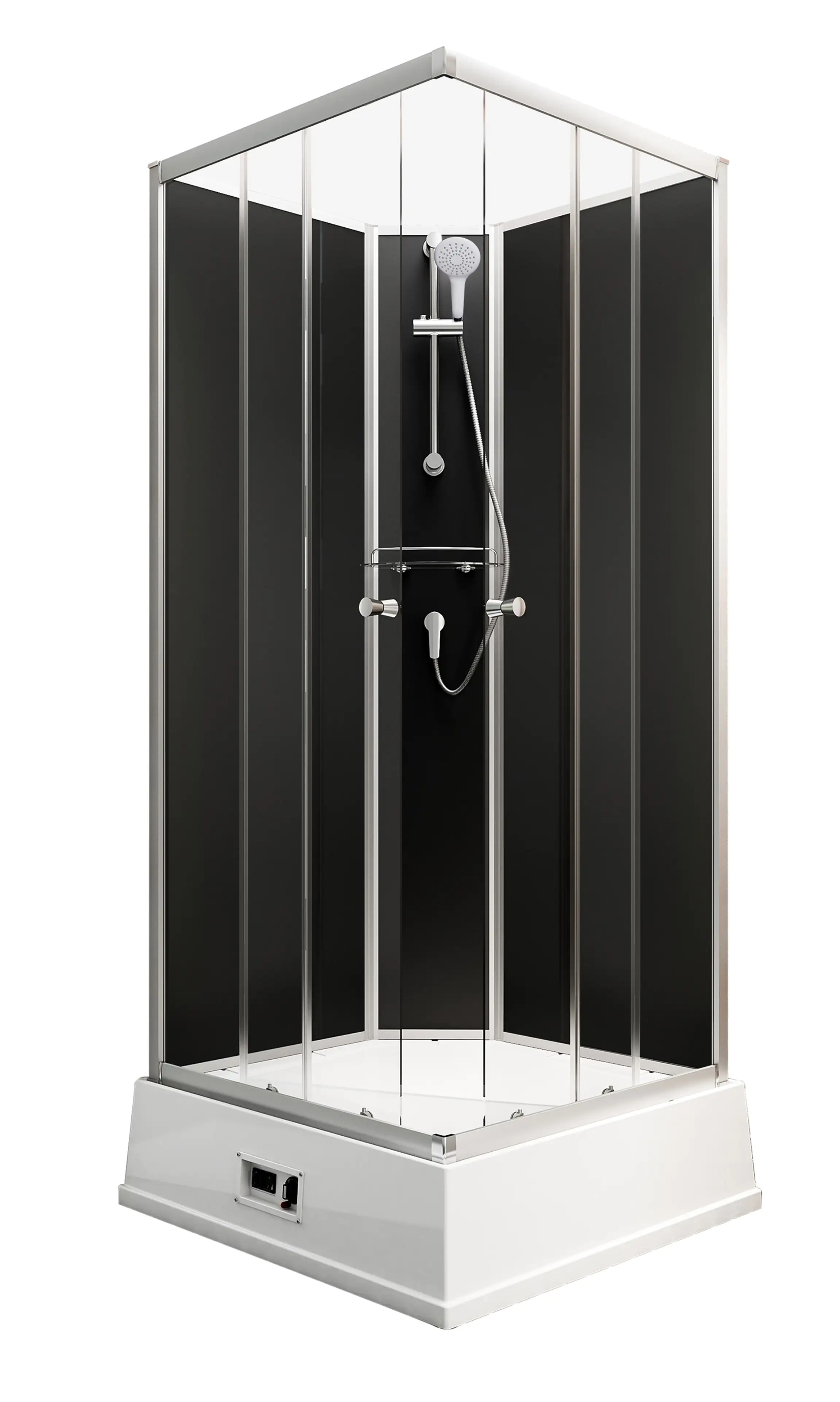 Schulte Komplettdusche Korfu II 94 x 110 x 215 cm mit Boiler, Pumpe Schulte Komplettdusche Korfu II 94 x 110 x 215 cm mit Boiler, Pumpe