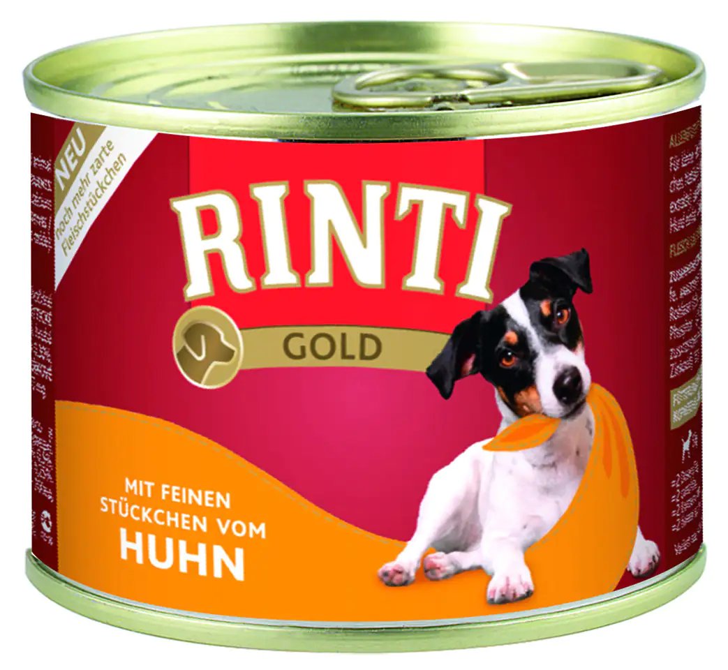 Rinti Gold Hundenassfutter Adult 185 g Huhn Rinti Gold Hundenassfutter Adult 185 g Huhn