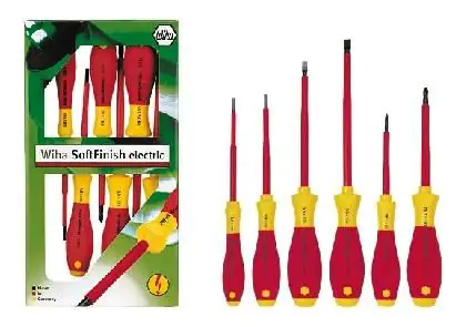 Wiha Schraubendrehersatz Electric 6-teilig Kreuz-/Schlitz