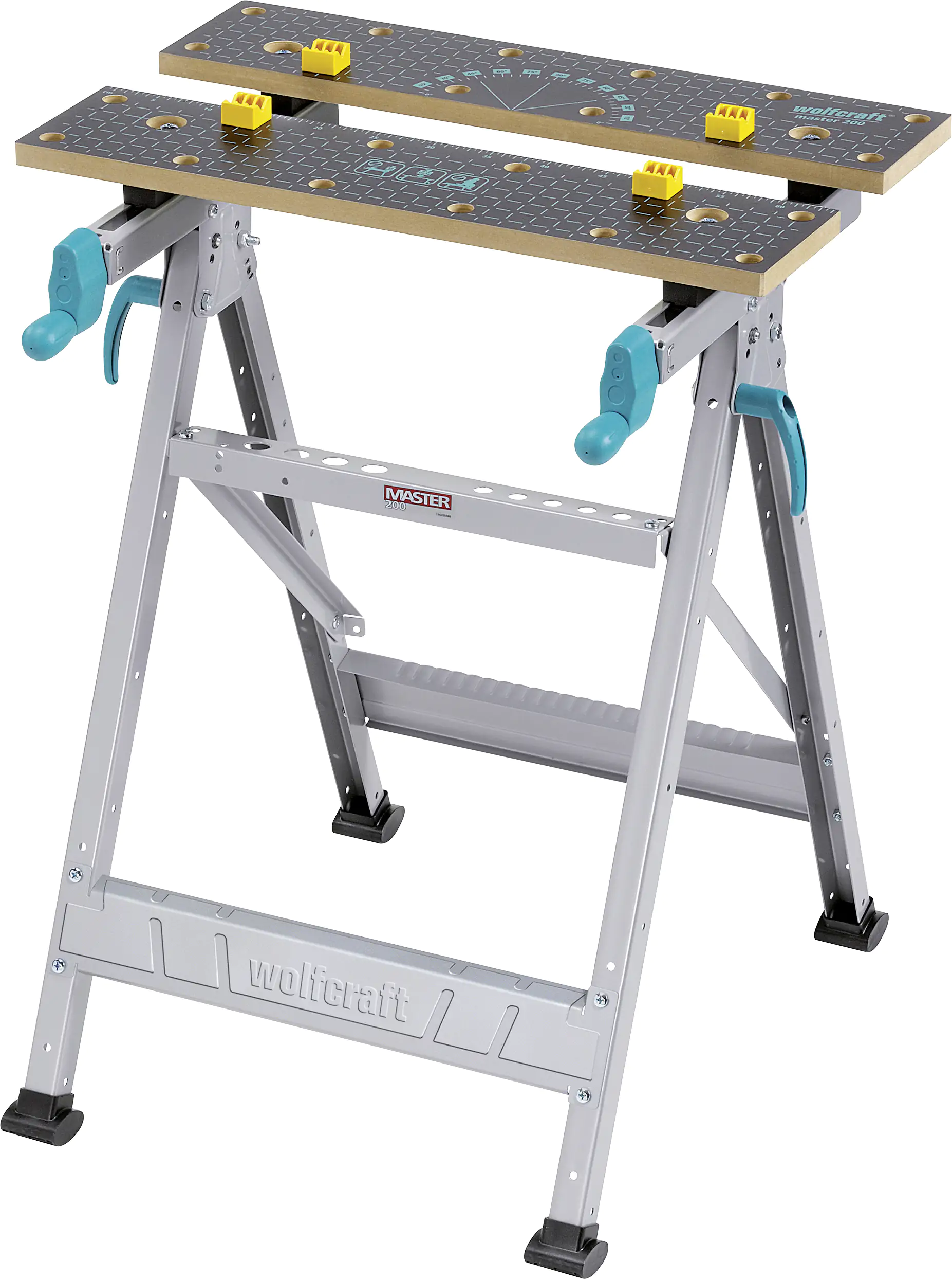 Wolfcraft Spanntisch Master 200 MDF Arbeitsfläche 64,5 x 30,0 cm Wolfcraft Spanntisch Master 200 MDF Arbeitsfläche 64,5 x 30,0 cm
