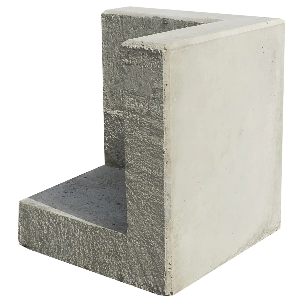 EHL L-Stein Ecke Beton 50 x 50 x 55 cm grau EHL L-Stein Ecke Beton 50 x 50 x 55 cm grau
