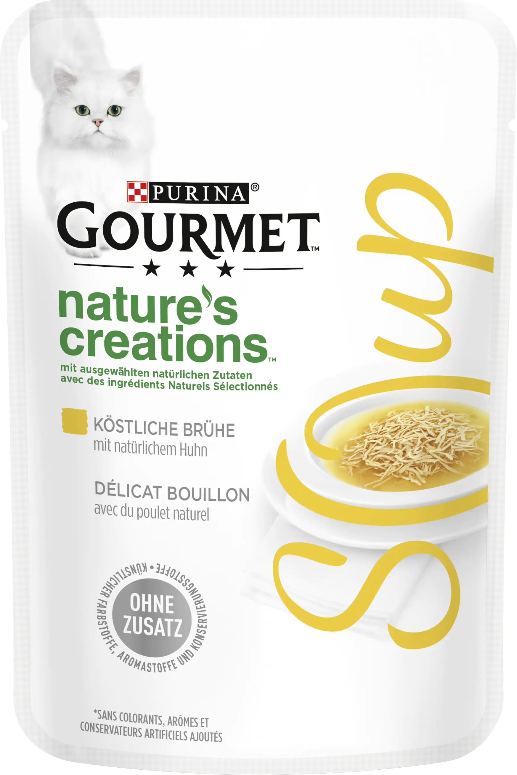 Gourmet Natures Creations Soup Köstl Brühe mit natürlichem Huhn 40 g