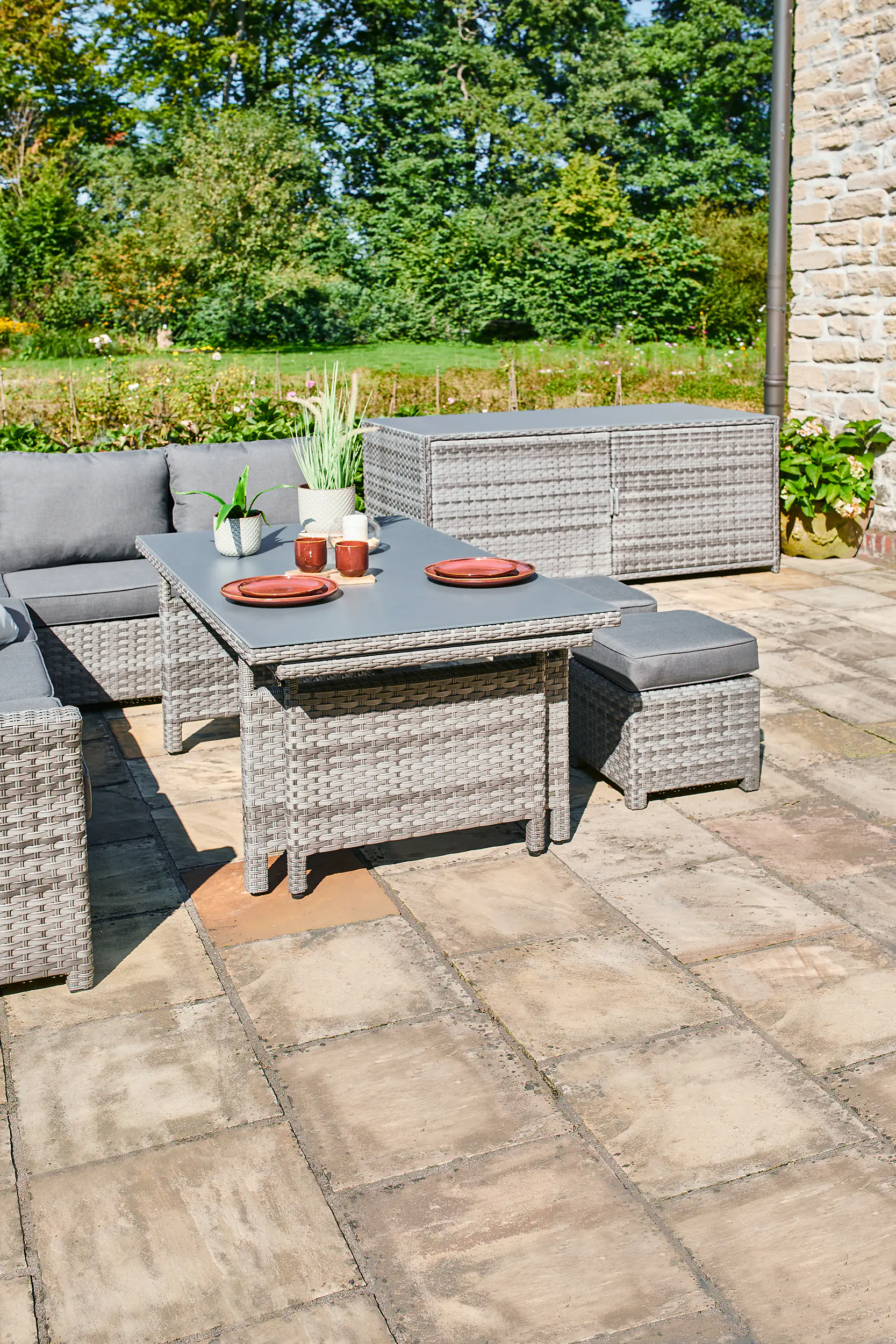 4333692229074_09 Primaster Dining Lounge Möbelset Portofino Deluxe
