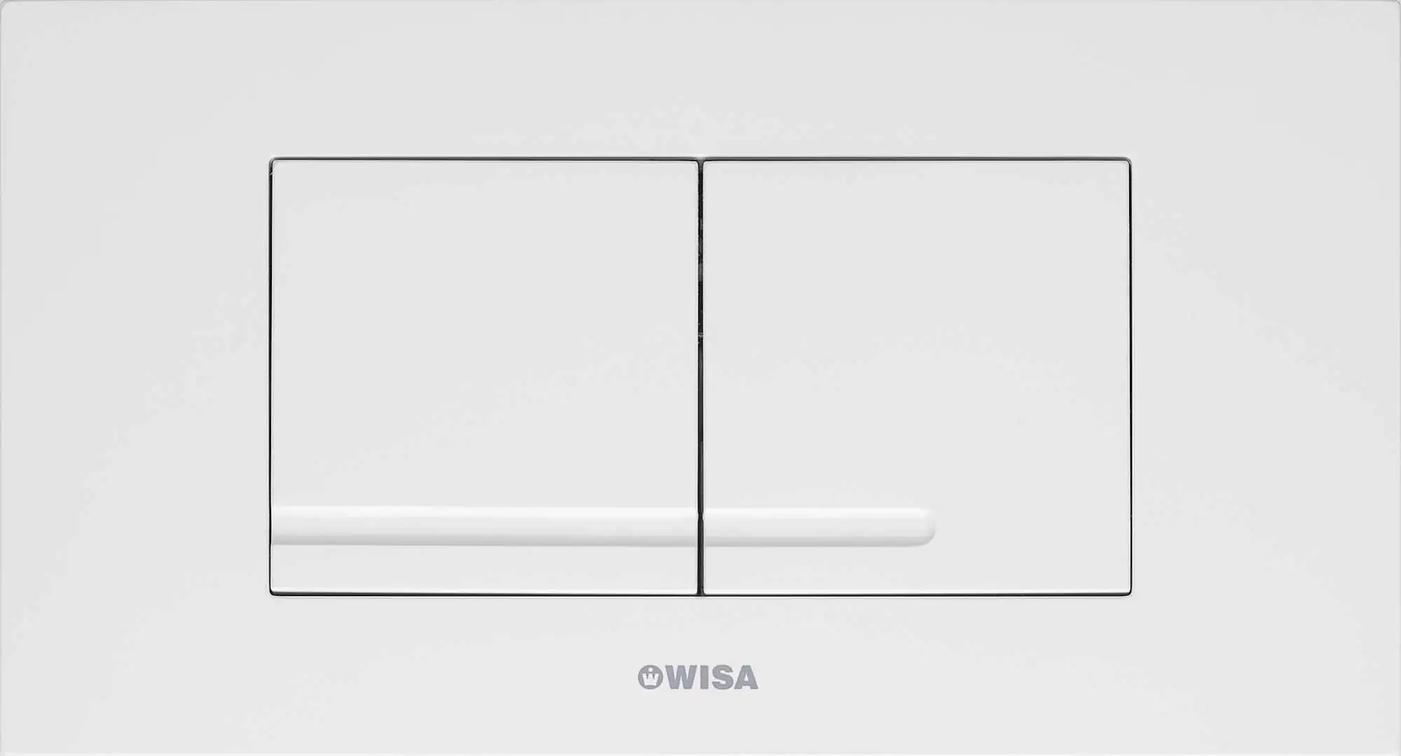 Wisa Betätigungsplatte XT Kantos DF weiß